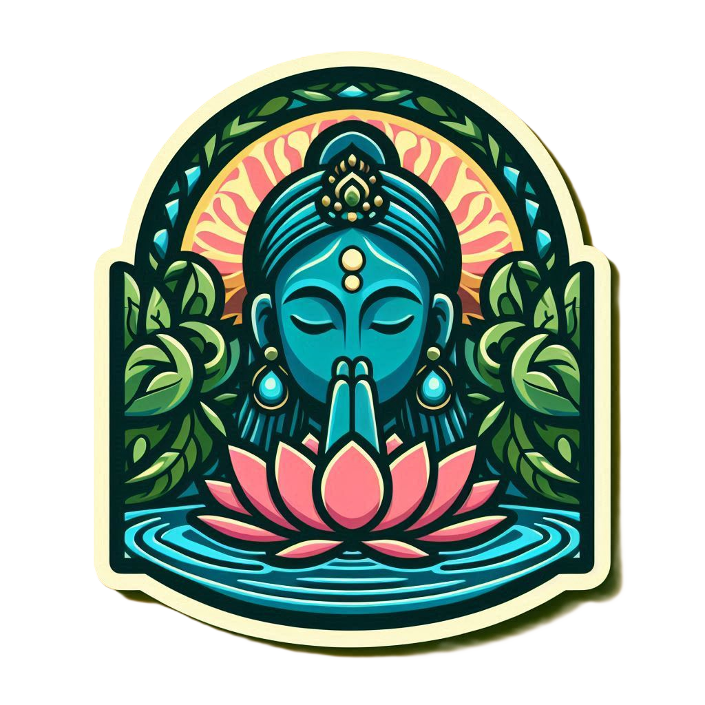 Namaste Deity Lotus