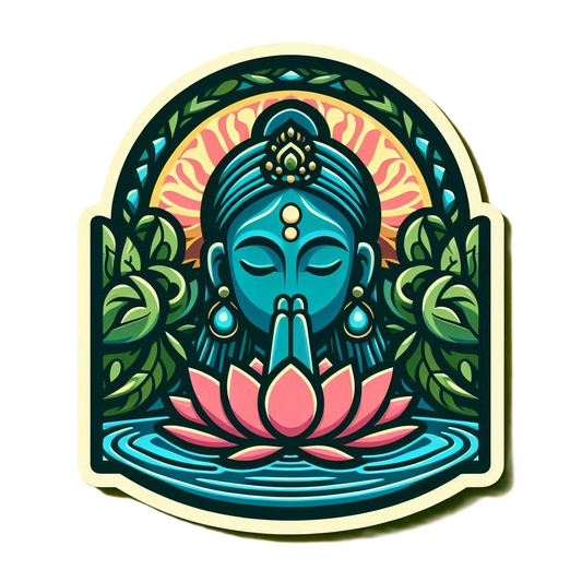 Namaste Deity Lotus