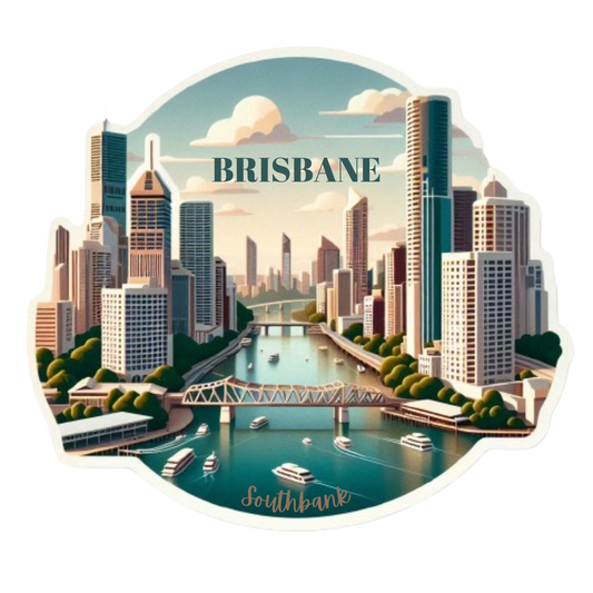 Brisbane Southbank Citycat View