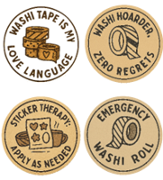 Washi Language Stash 4 Packs